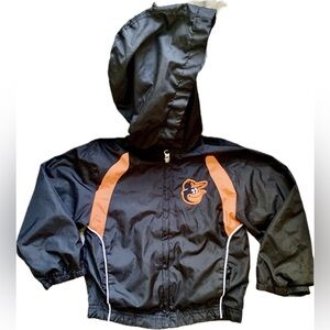 ⚾️ Go O’s! Vintage Baltimore Orioles Windbreaker for your little fan. Size 4T